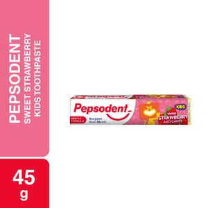 Pepsodent Sweet Strawberry Toothpaste 45g